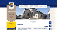 Desktop Screenshot of lamotte-beuvron.fr